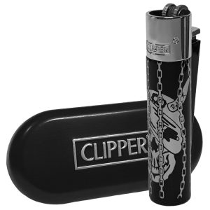 zapalovač clipper deadly chains v dárkové krabičce